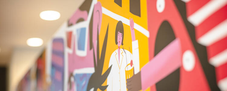 Mural at Phoenix, Leicester