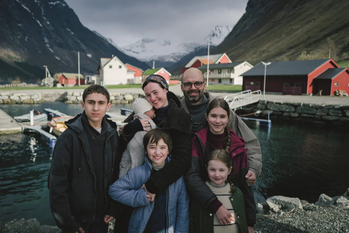 Cannes Ones to Watch: Fjord

Still shows a family with two parents and five children gathered by a lake and smiling at the camera